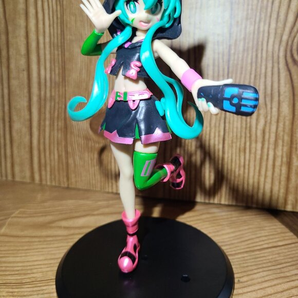 Hatsune Miku anime figure (AS IS) - Picture 5 of 6